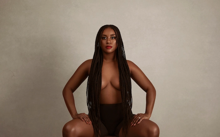 A breast augmentation patient