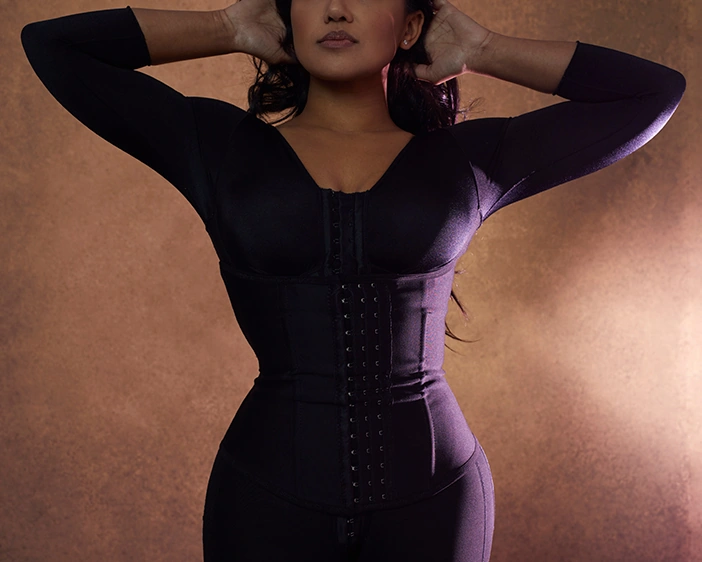 Dr. Rednam posing after transformation