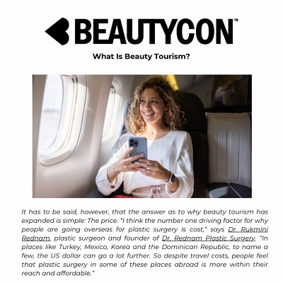 Dr. Rednam Beautycon article