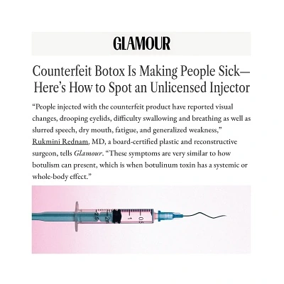 Here’s How to Spot an Unlicensed Injector